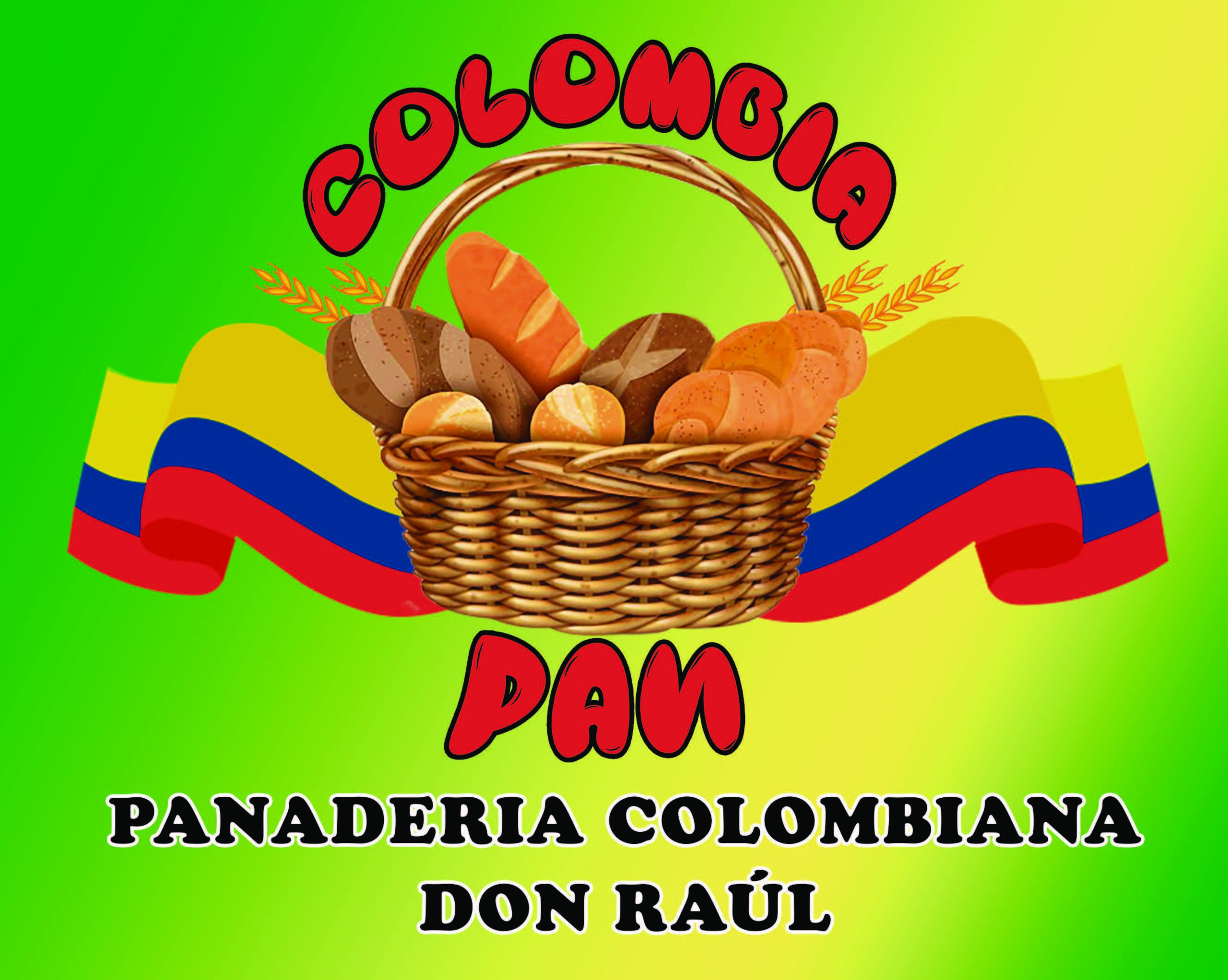 LOGO PANADERIA COLOMBIANA DON RAUL